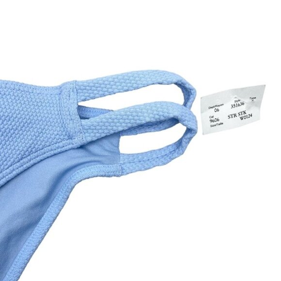 NWT ABERCROMBIE & FITCH Strappy Textured Cheeky Bikini Bottom Sz Large - Picture 4 of 8